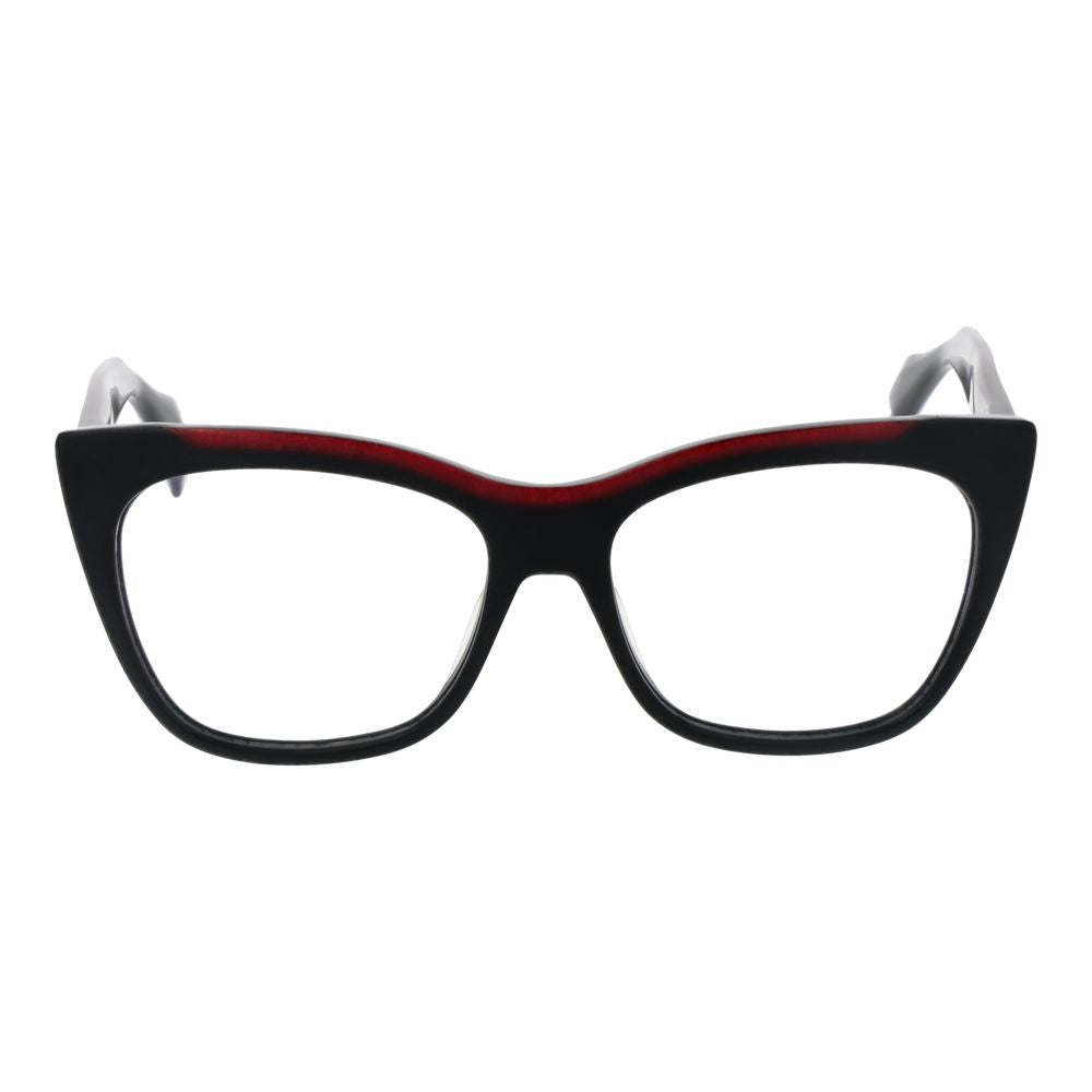 Gafas (monturas) de plástico negro Yohji Yamamoto