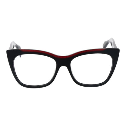 Gafas (monturas) de plástico negro Yohji Yamamoto