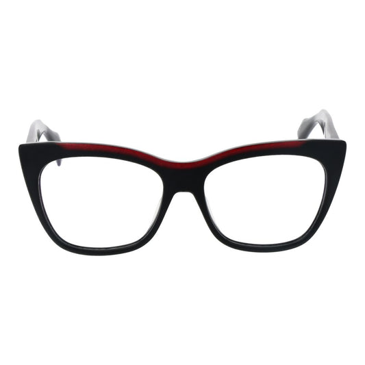 Gafas (monturas) de plástico negro Yohji Yamamoto
