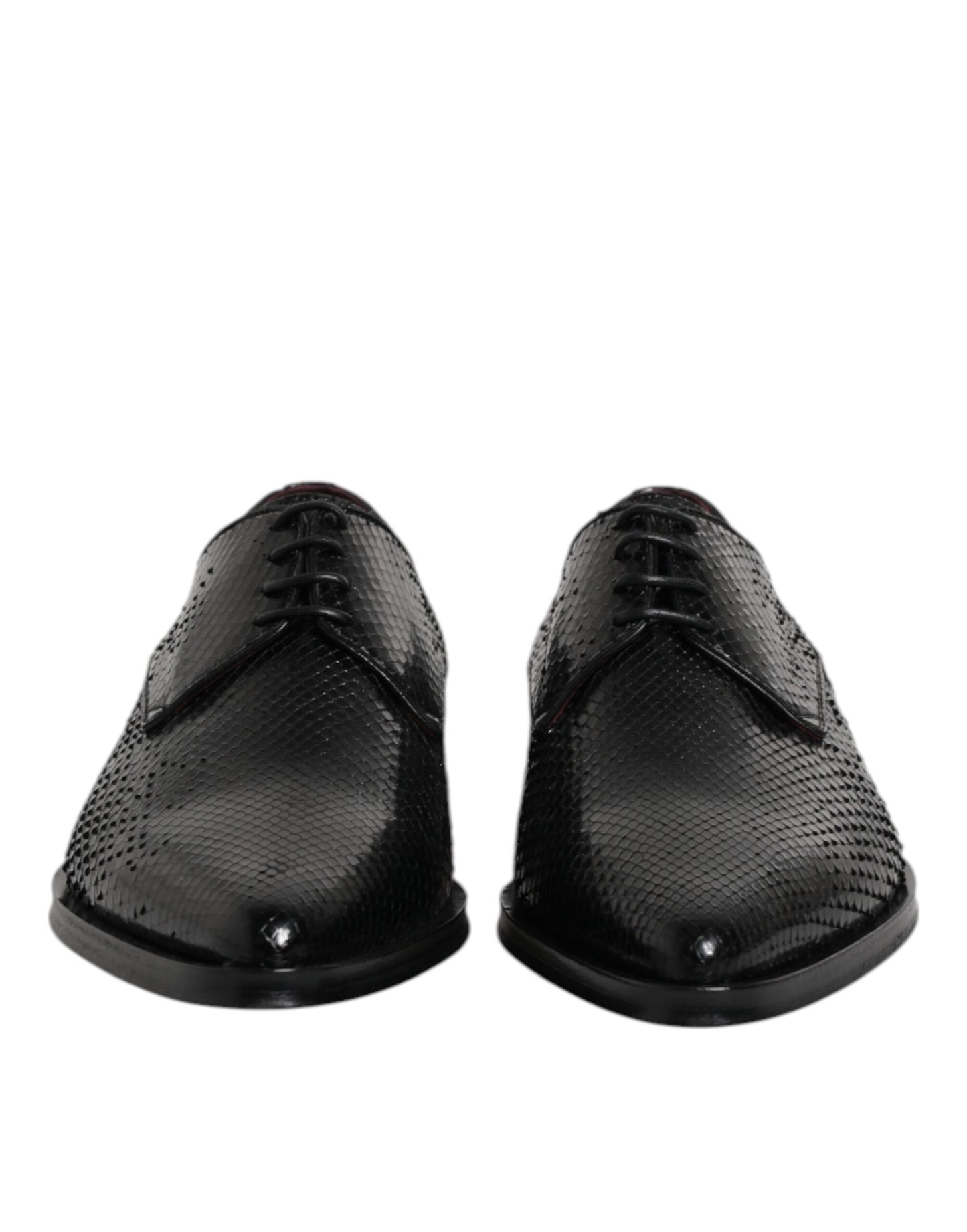 Zapatos Derby de Hombre Dolce & Gabbana de Cuero Negro con Cordones