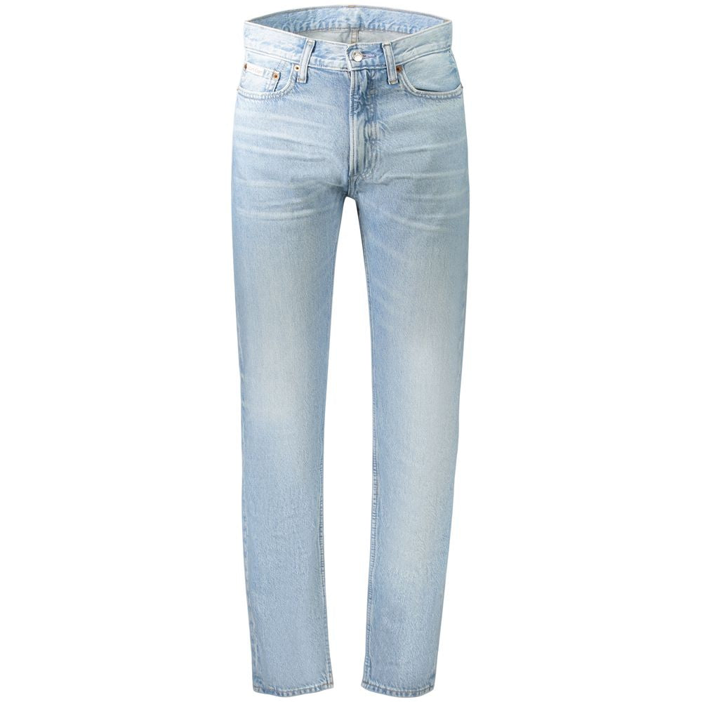 Calvin Klein Azzurro Jeans de Algodón para Hombre