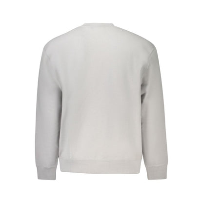 Sudadera de hombre de algodón gris Calvin Klein