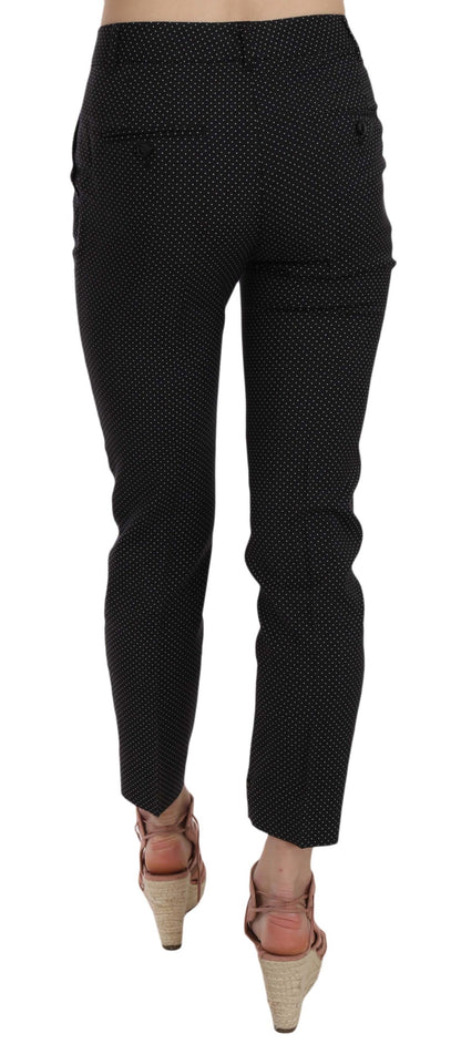 Pantalones capri ajustados estampados de lunares Dolce & Gabbana