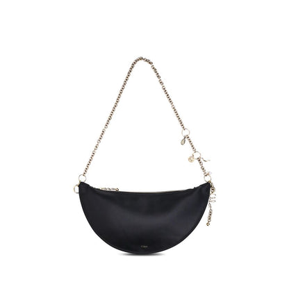 Bolso de Hombro Chloé de Piel de Becerro Negra Bos Taurus