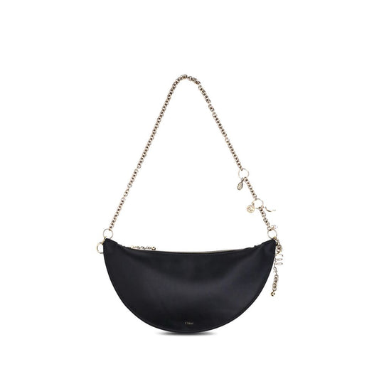 Bolso de Hombro Chloé de Piel de Becerro Negra Bos Taurus
