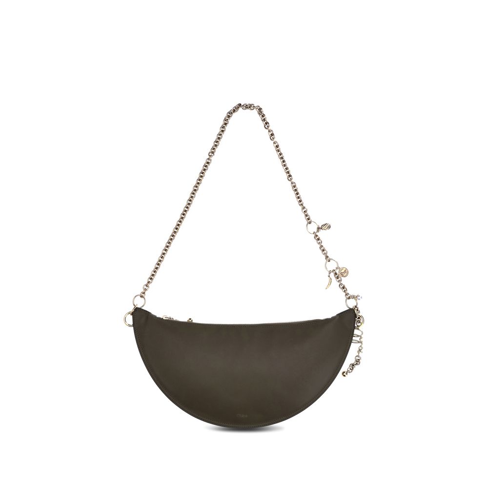 Chloé Bolso De Hombro Icon Con Placa Logotípica Frontal