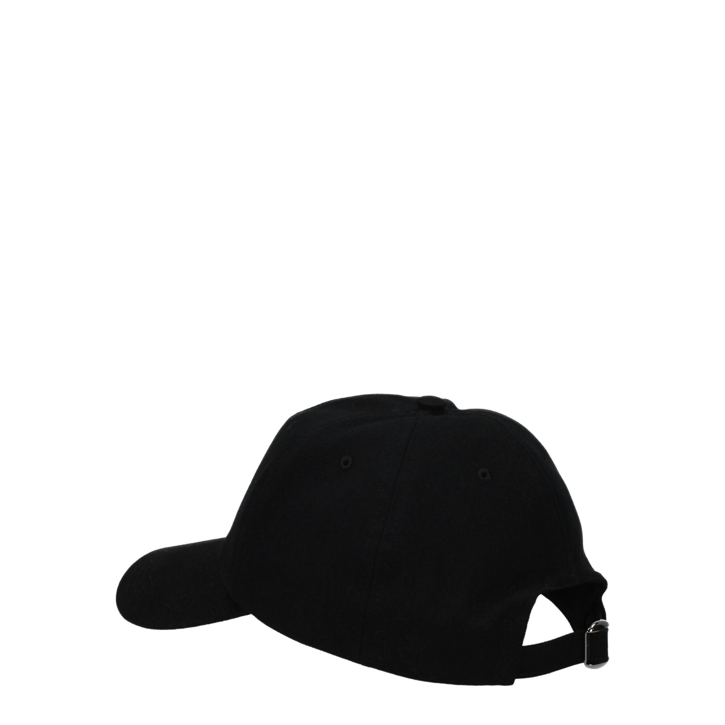 Valentino Garavani Gorra De Béisbol De Algodón Negro