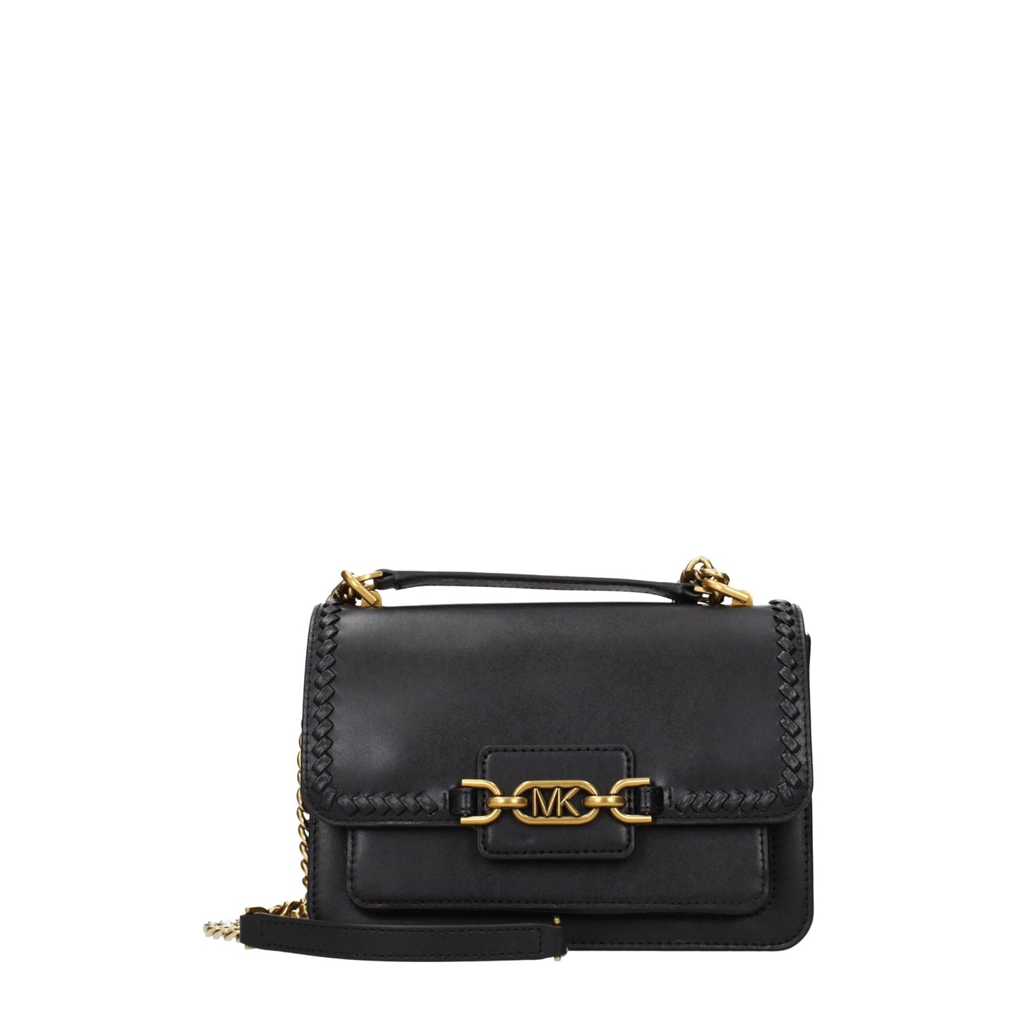 Bolso de hombro Michael Kors de cuero negro