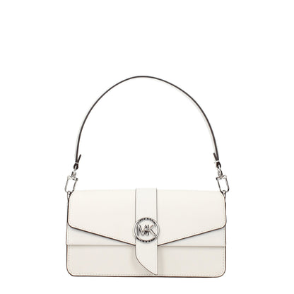 Bolso de mano Michael Kors de cuero blanco