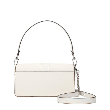 Bolso de mano Michael Kors de cuero blanco