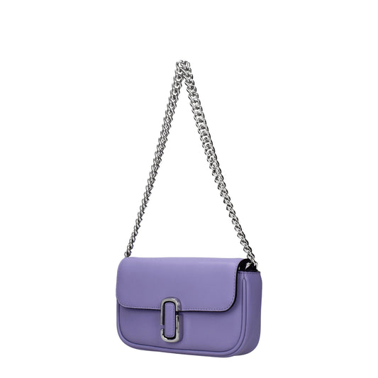Bolso Cruzado de Cuero Morado Marc Jacobs