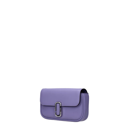 Bolso Cruzado de Cuero Morado Marc Jacobs