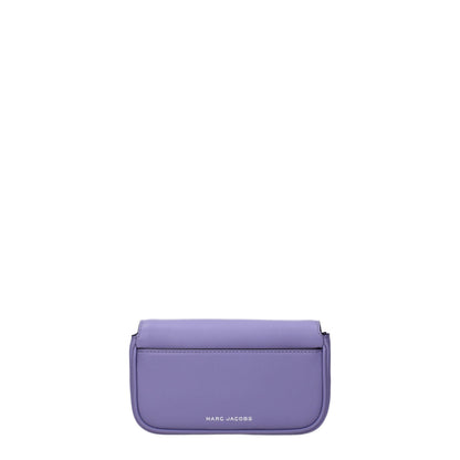 Bolso Cruzado de Cuero Morado Marc Jacobs