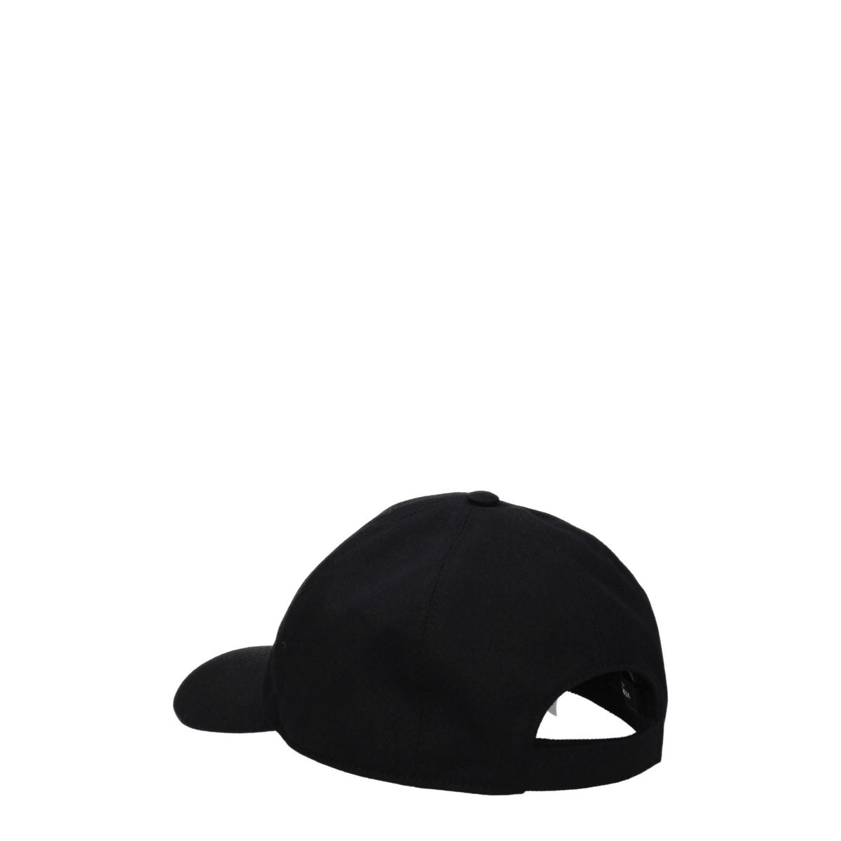 Versace Structured Black Cotton Baseball Cap