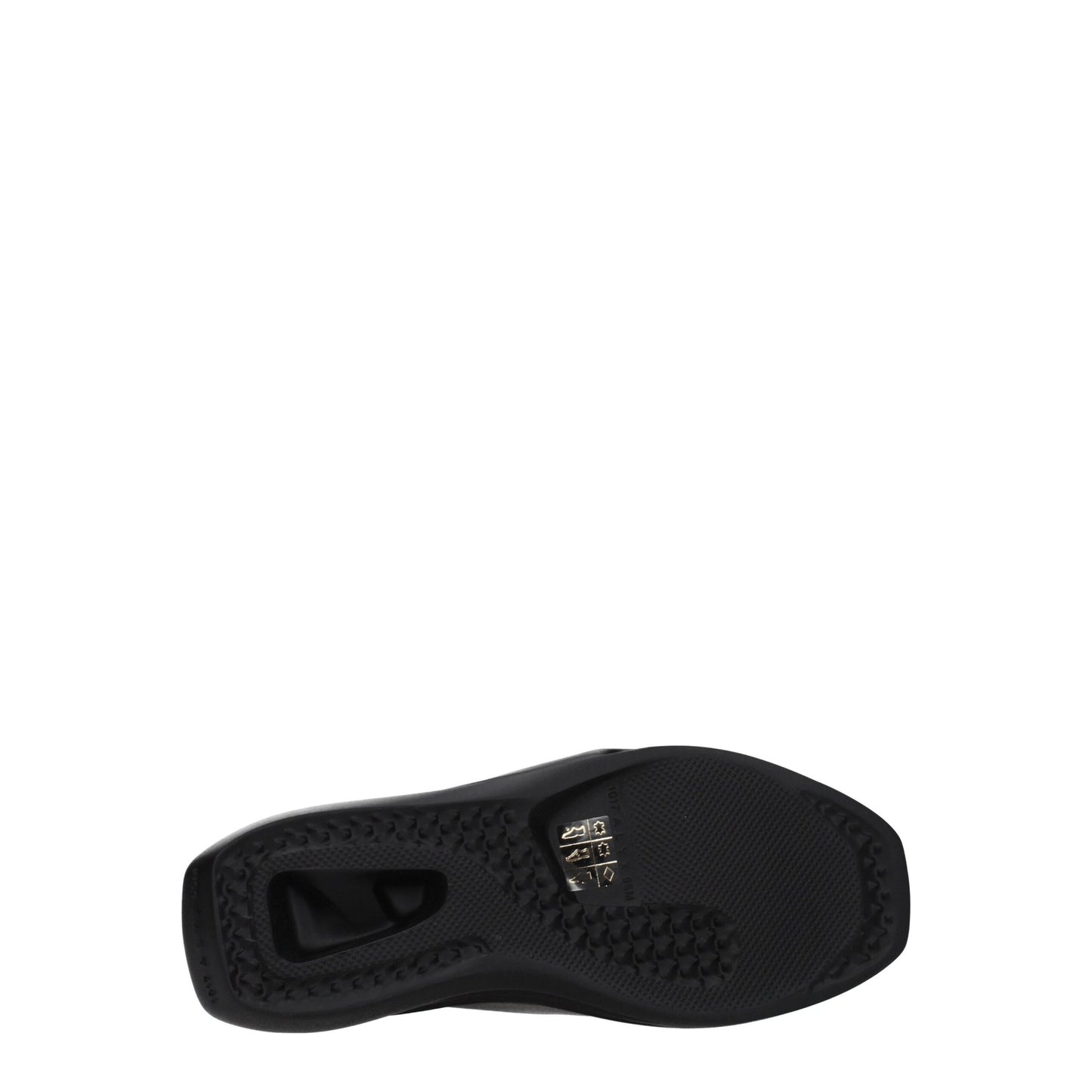 Pantuflas de cuero negras Alyx
