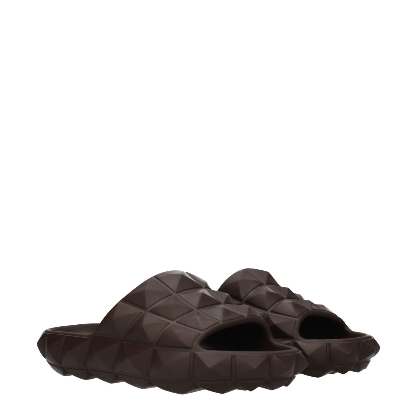 Zapatillas Valentino Garavani De Algodón Marrón F69634