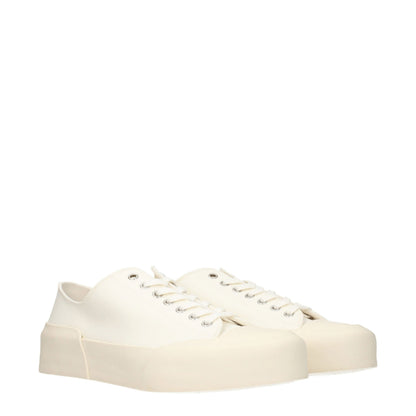 Zapatillas bajas Jil Sander de tela beige