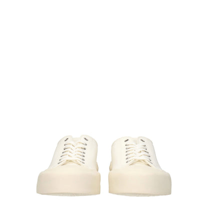 Zapatillas bajas Jil Sander de tela beige