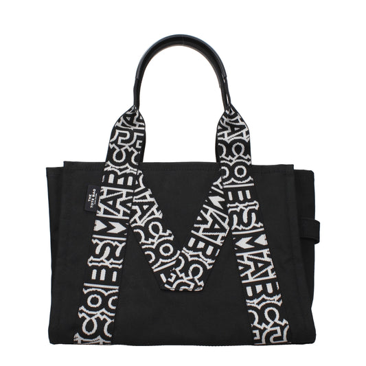 Bolso de Hombro de Tela Negro Marc Jacobs