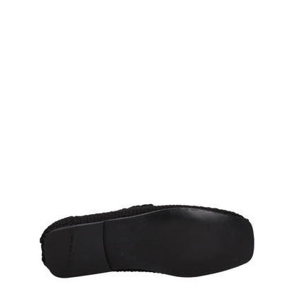 Mocasines sin cordones de tela negra Dolce & Gabbana