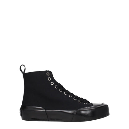 Zapatillas altas Jil Sander de tela negra