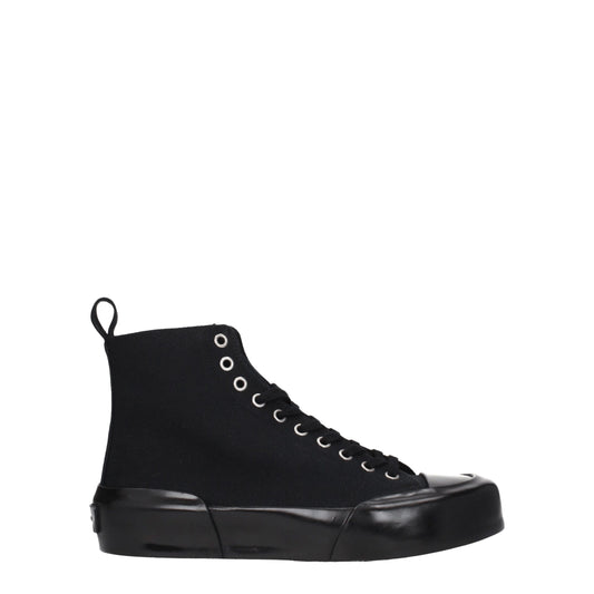 Zapatillas altas Jil Sander de tela negra