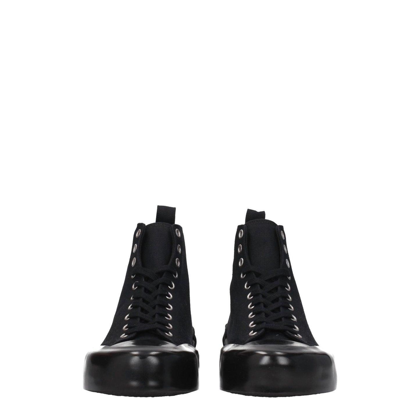 Zapatillas altas Jil Sander de tela negra