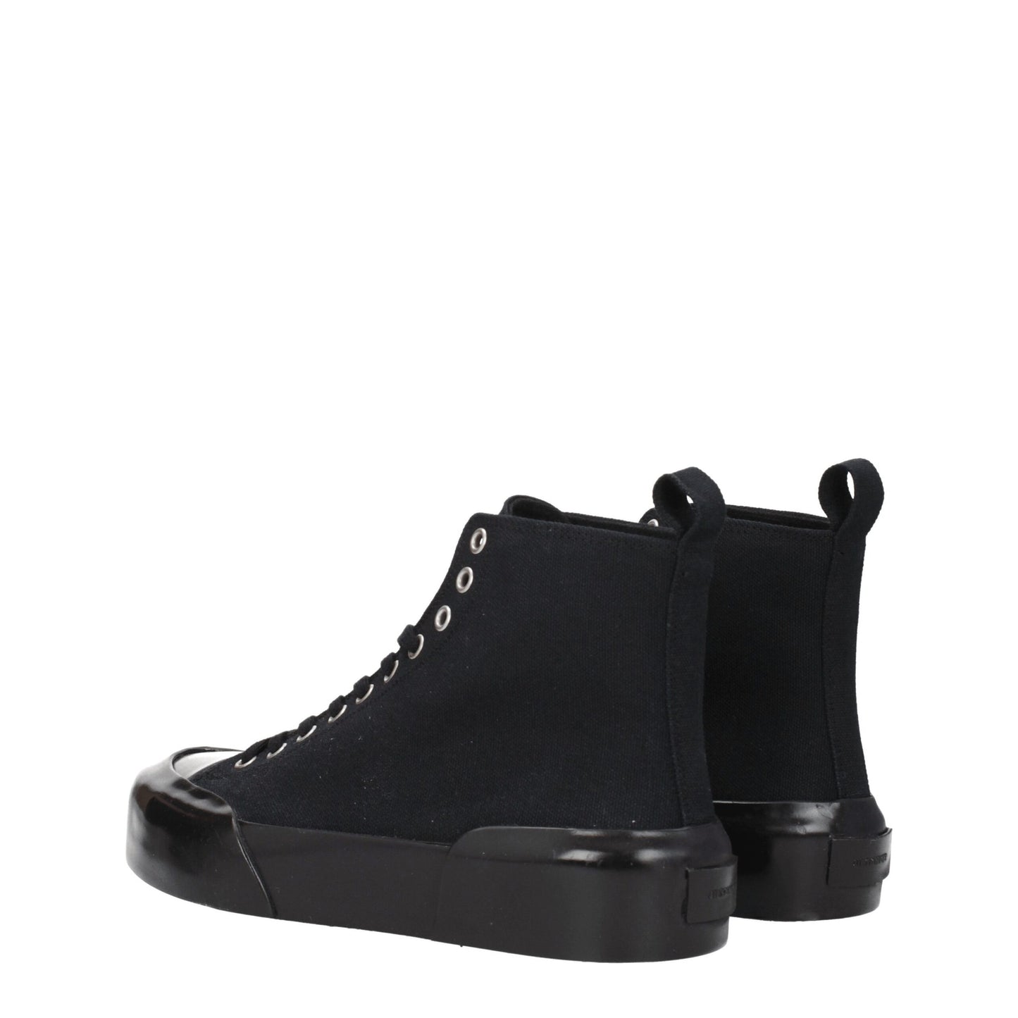 Zapatillas altas Jil Sander de tela negra