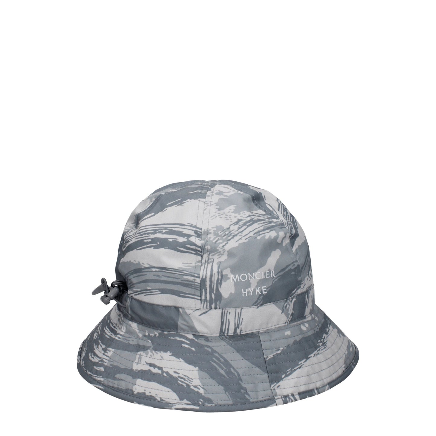 Gorro de pescador Moncler de poliéster gris