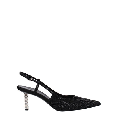 Zapatos de tacón Givenchy negros de tela