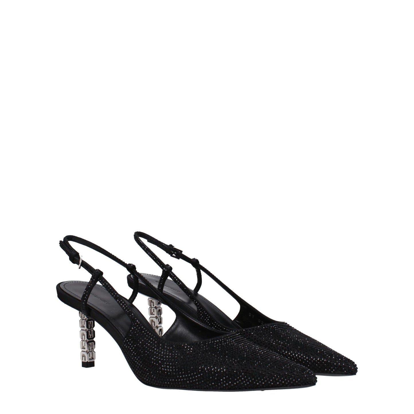 Zapatos de tacón Givenchy negros de tela