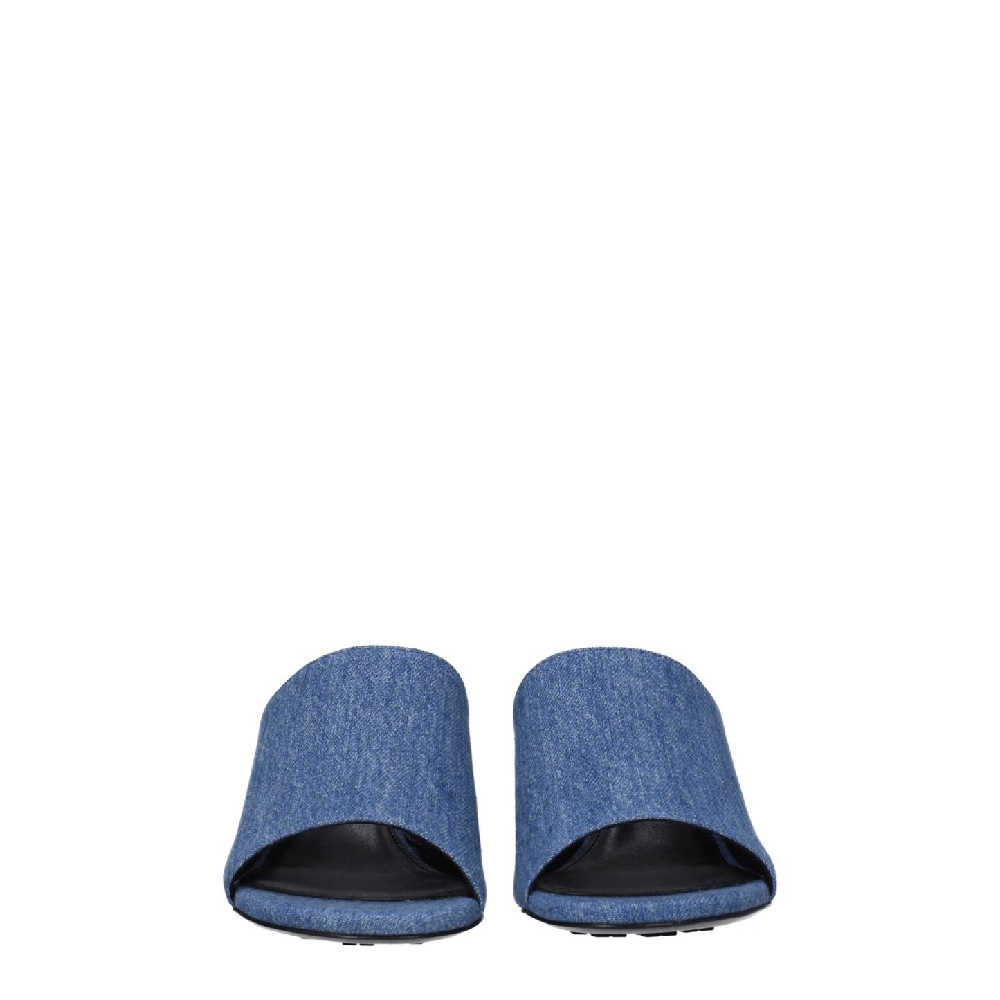 Sandalias Givenchy de plataforma de tela azul
