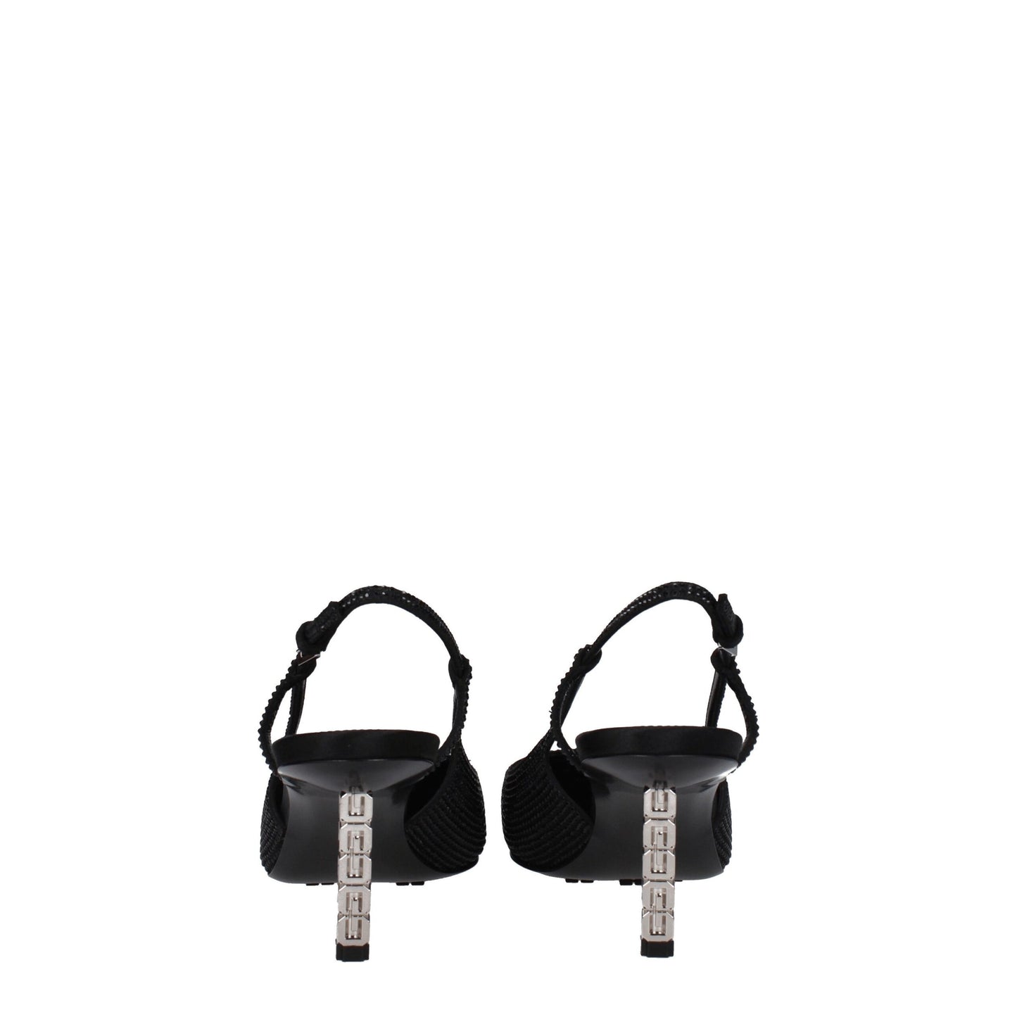 Zapatos de tacón Givenchy negros de tela