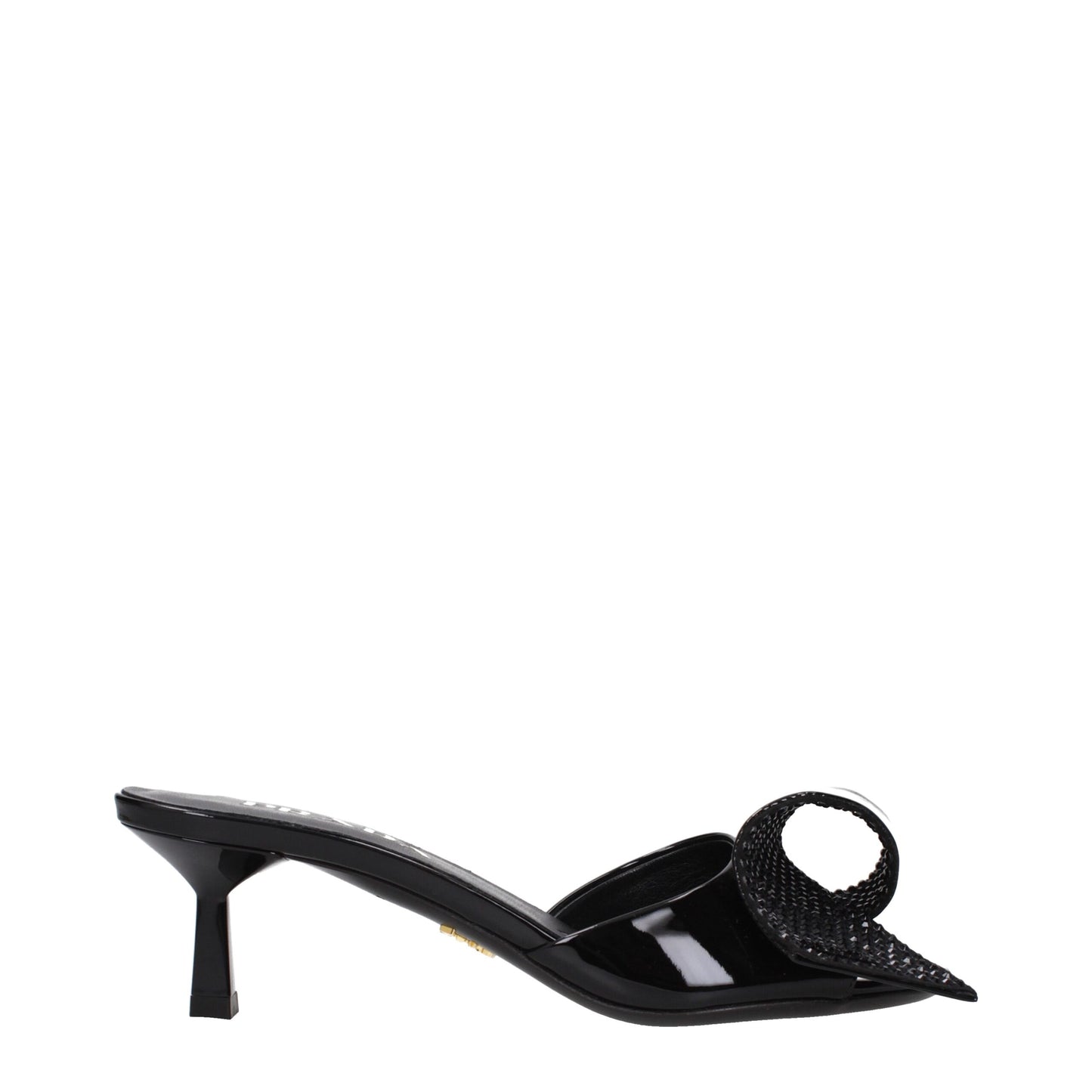 Sandalias Prada de cuero negro
