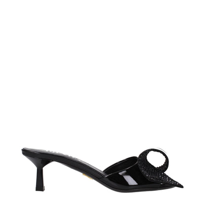 Sandalias Prada de cuero negro