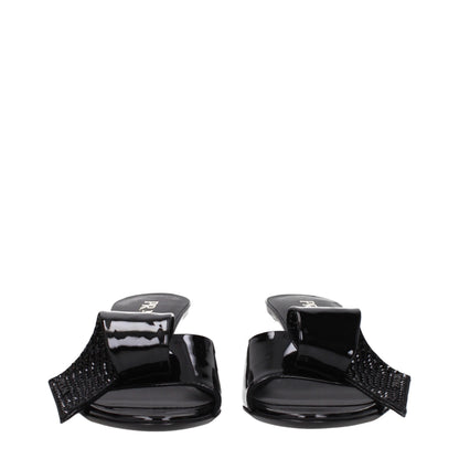 Sandalias Prada de cuero negro
