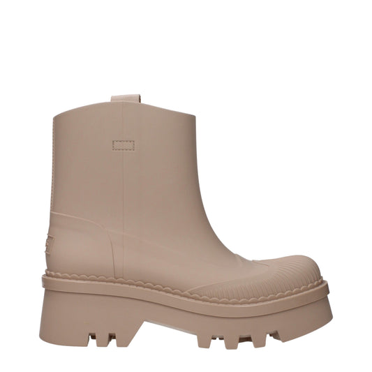 Botines Chloé de algodón rosa