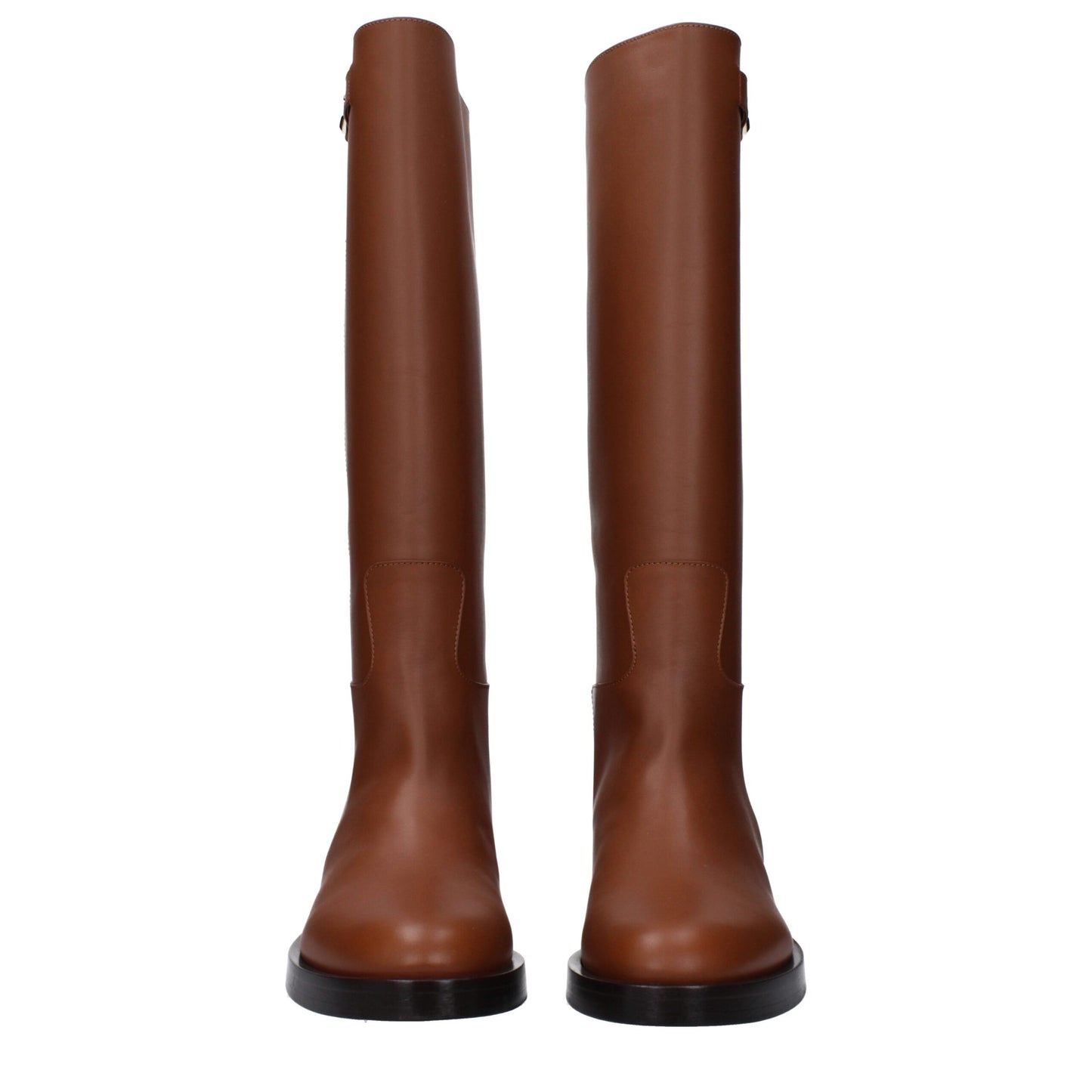 Valentino Garavani Brown Leather Boots Ref F82617