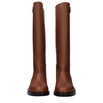 Valentino Garavani Brown Leather Boots Ref F82617