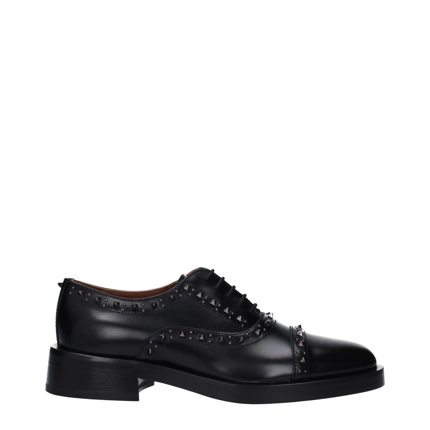 Valentino Garavani Oxford y Derby Zapatos Piel Negra