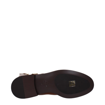 Valentino Garavani Brown Leather Boots Ref F82617