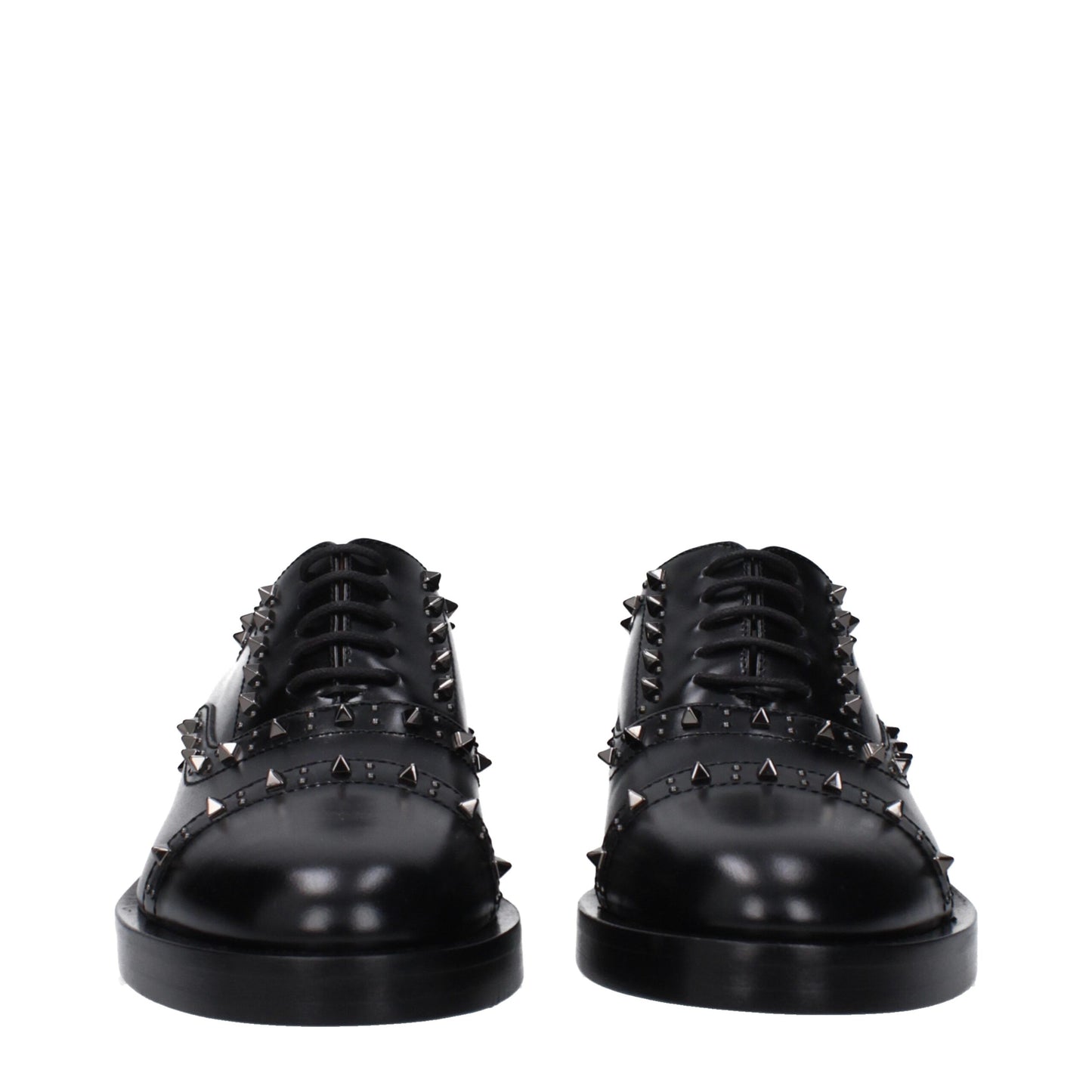 Valentino Garavani Oxford y Derby Zapatos Piel Negra