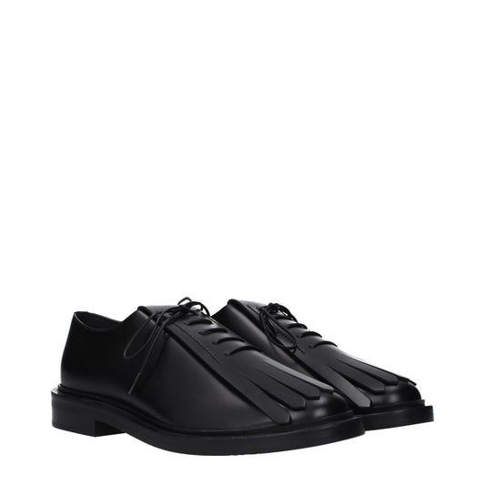 Zapatos Oxford y Derby Max Mara de piel negra