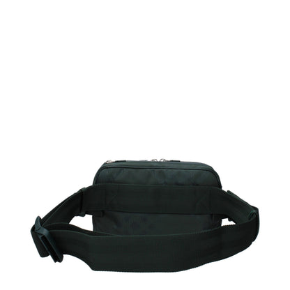 Mochila Burberry verde de nailon