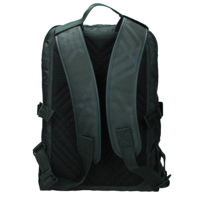 Burberry Green Check Fabric Backpack