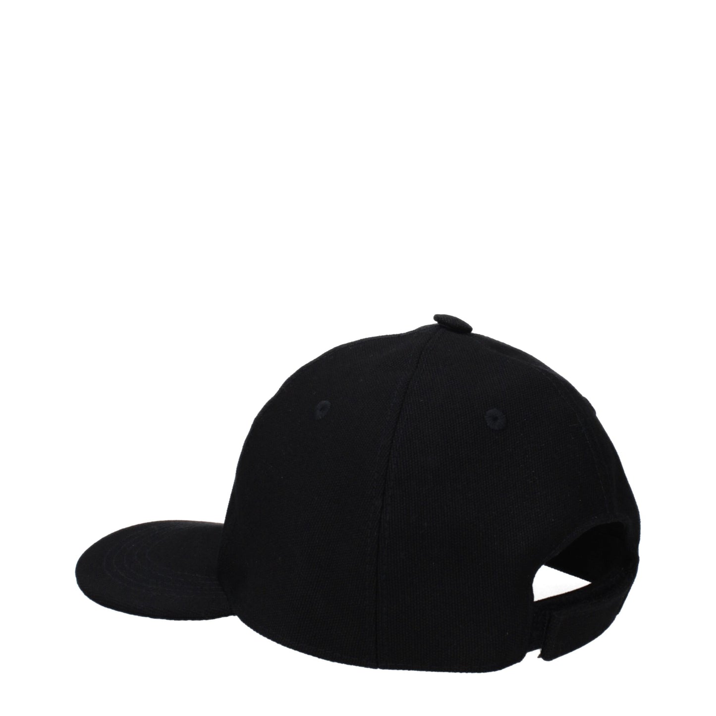 Gorra de algodón negra Stella McCartney (gorra de béisbol)