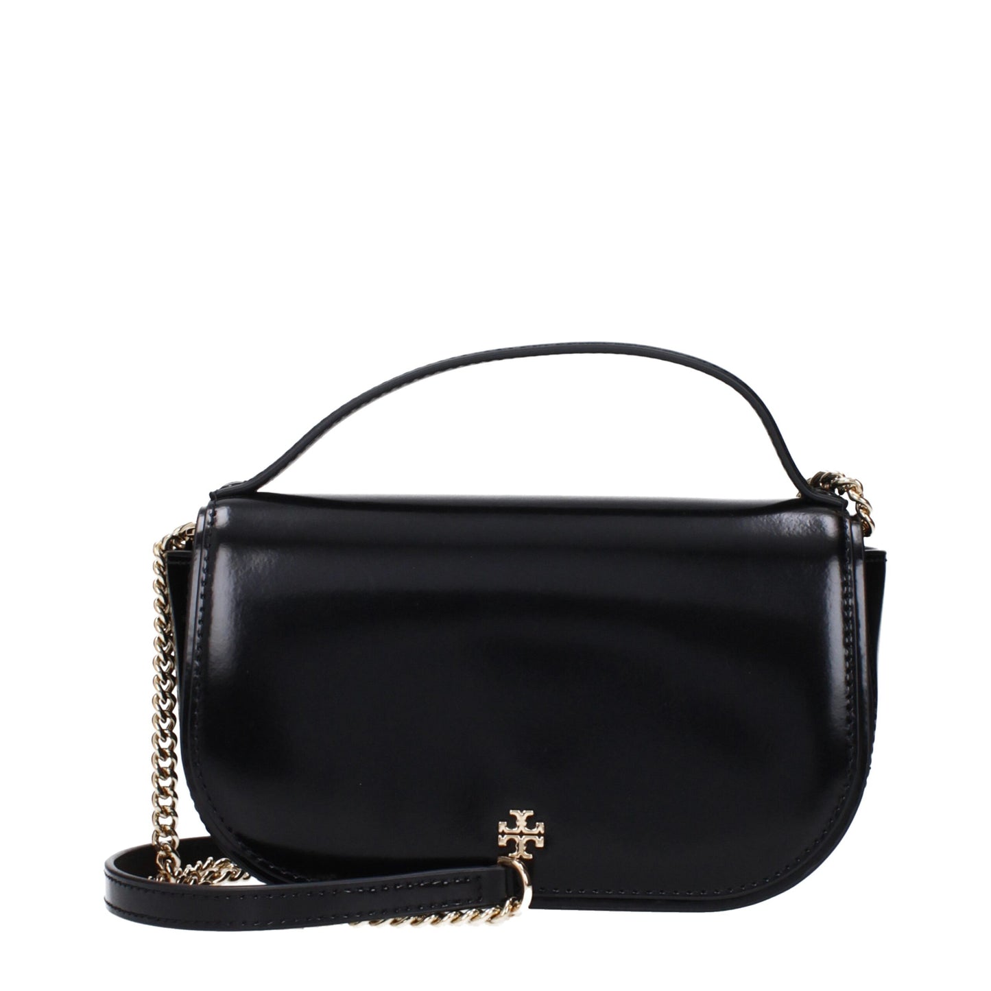 Bolso de cuero negro Tory Burch