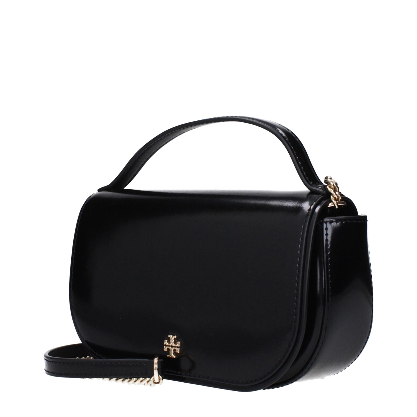 Bolso de cuero negro Tory Burch