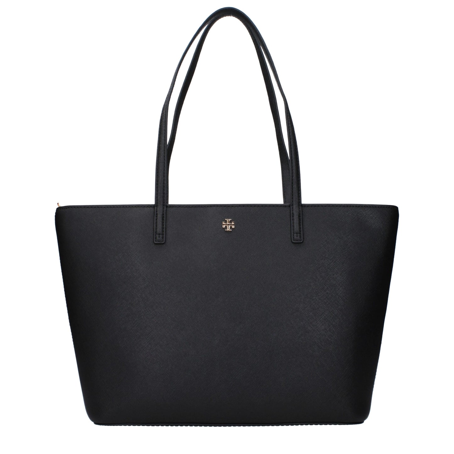 Bolso de hombro Tory Burch de cuero negro