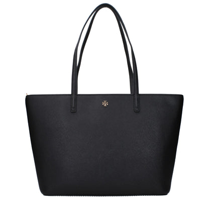Bolso de hombro Tory Burch de cuero negro